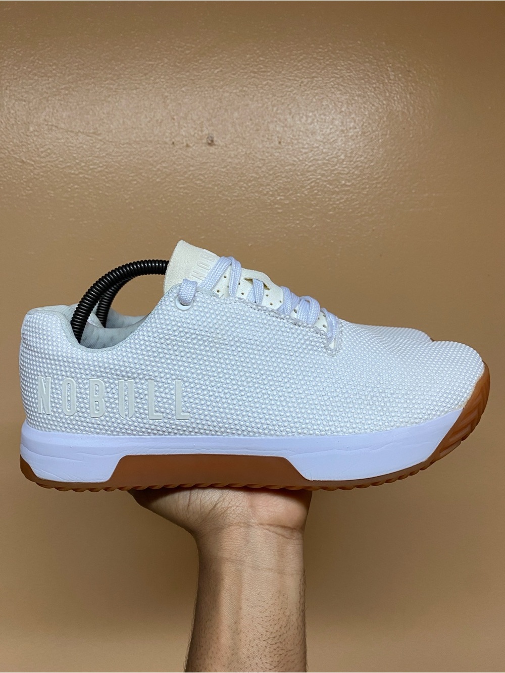 NOBULL Outwork Edge Training Sneakers “White Gum” Men’s Size 9.5